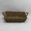 Medium Rect Tapered Seagrass Tray with Handles Natural 37x31x9cm thumbnail