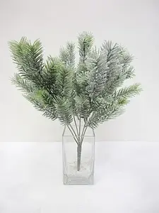 Snow Needle Pine Bush 39cm